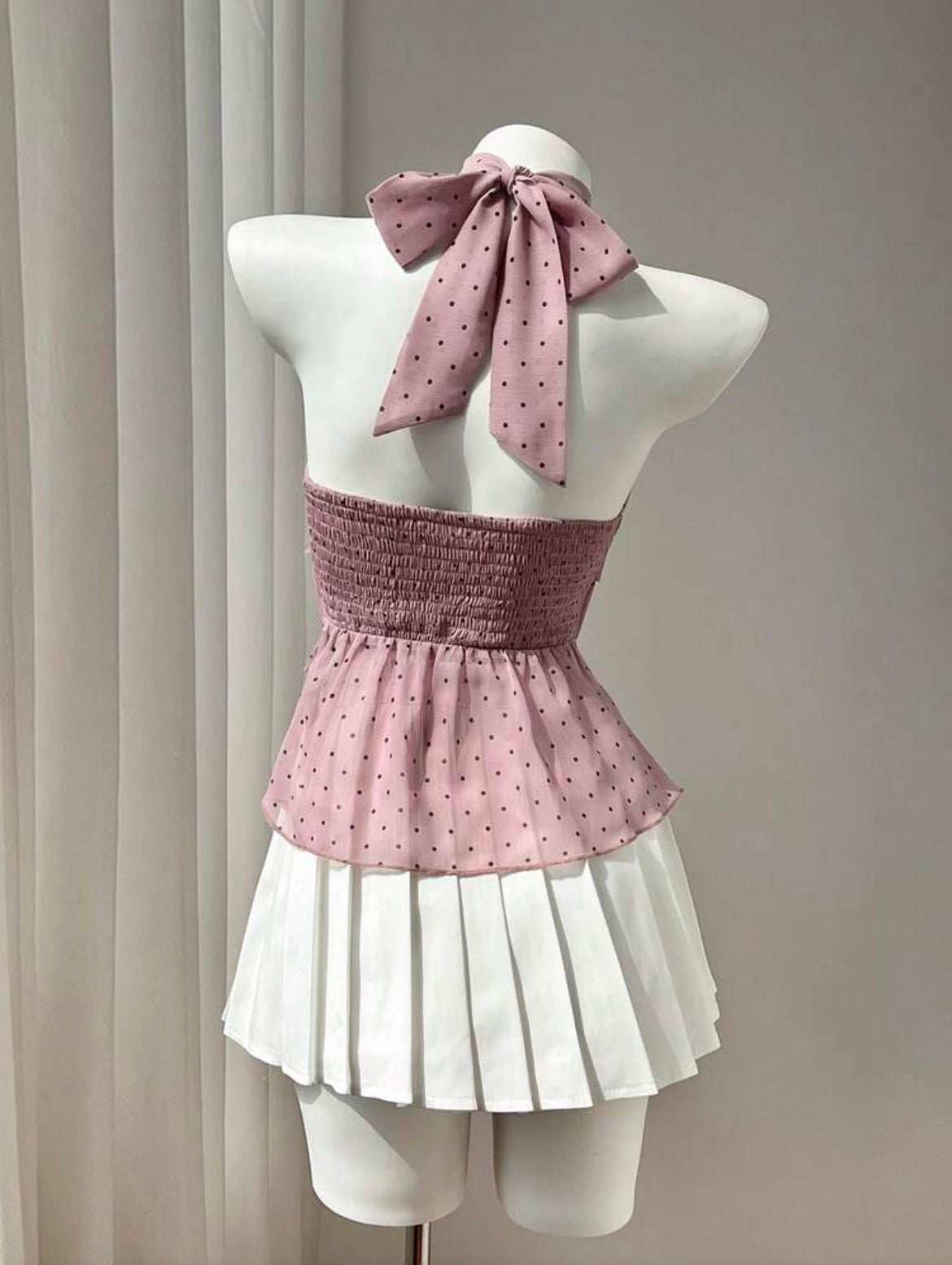 Blusa con revuelo