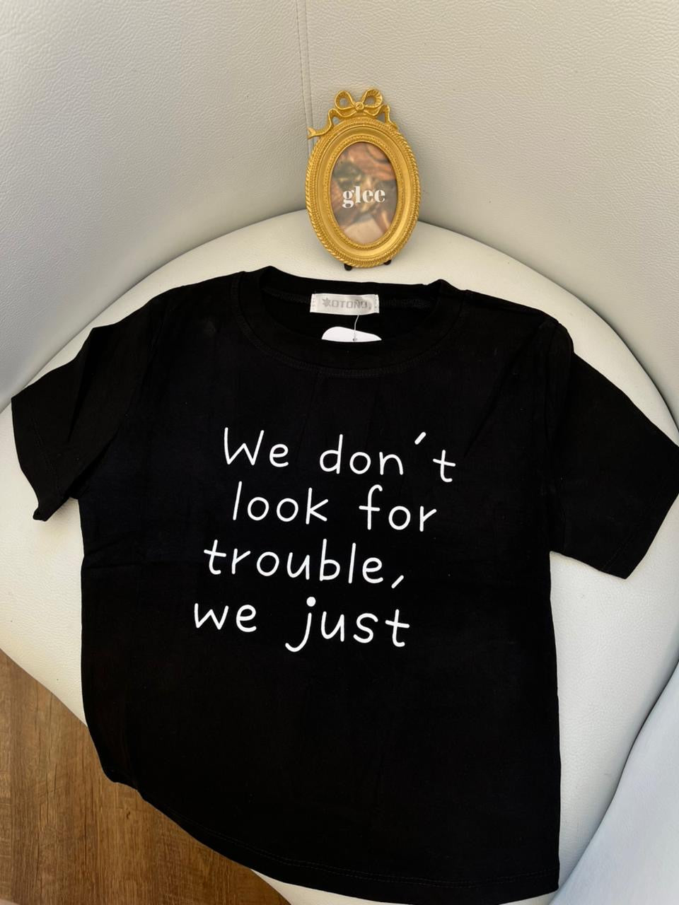 Blusa de manga corta E26XD03
