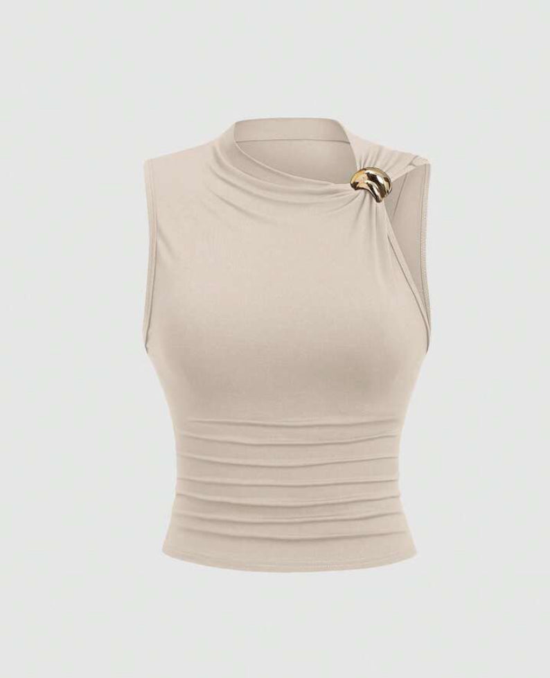 Blusa ajustada con volantes AG25TÑ08