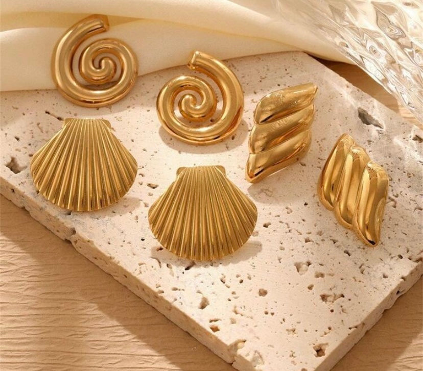 Coral y sol pendientes ACE AG25TT01