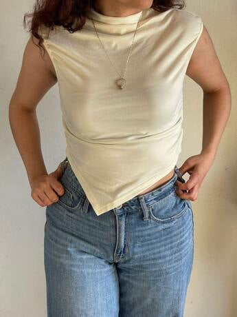 Blusa unilateral tipo verano M25ÑX07