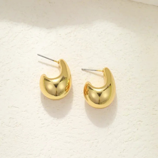 Aretes con Forma de Gota de Agua KY06