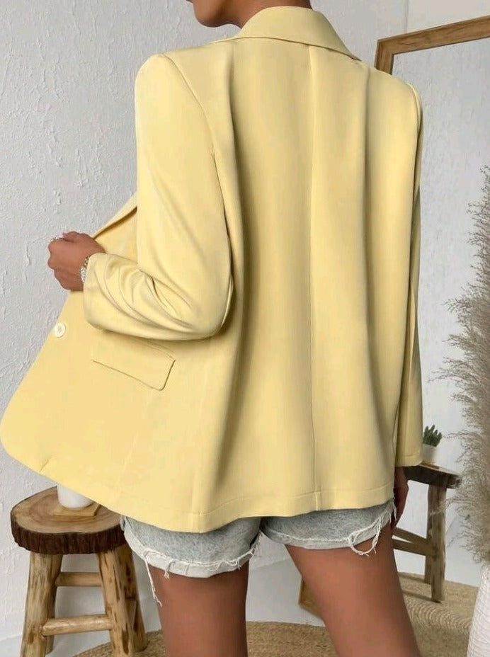 Blazer de cuello solapa BM010