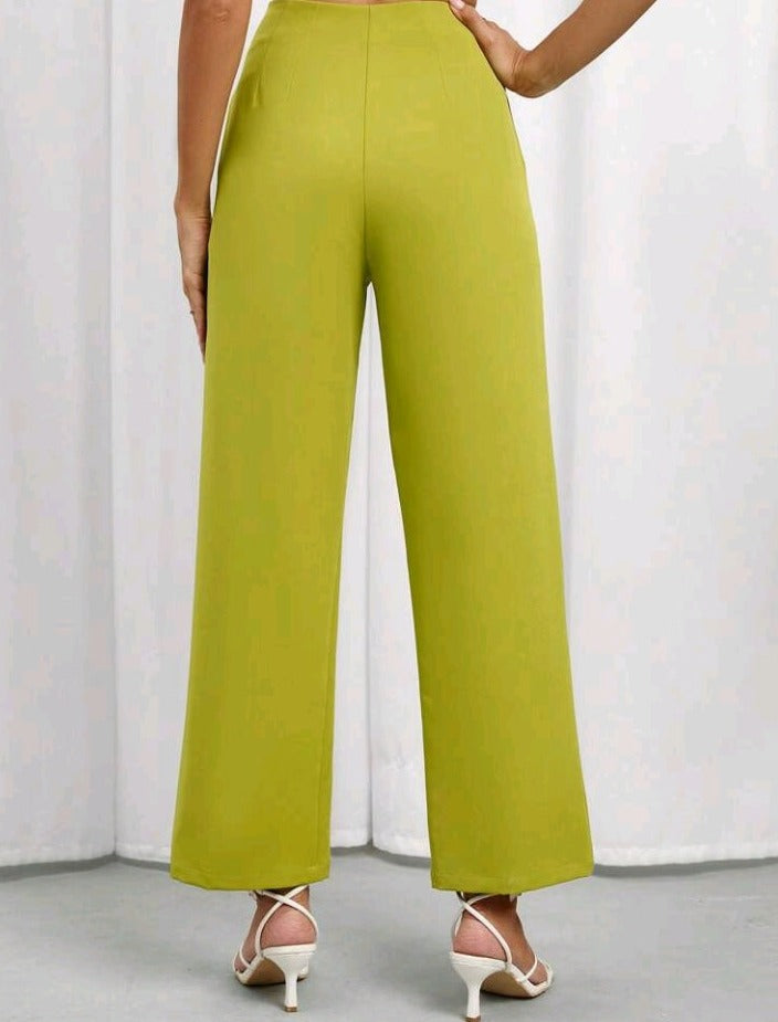 Pantalones de traje unicolor CW03