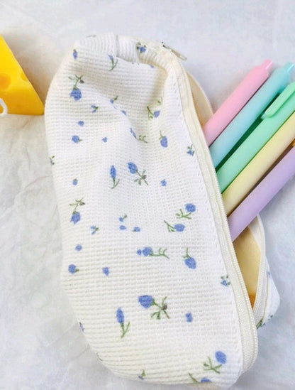 1 Pieza Estuche Simple con Estampado Floral EZ010