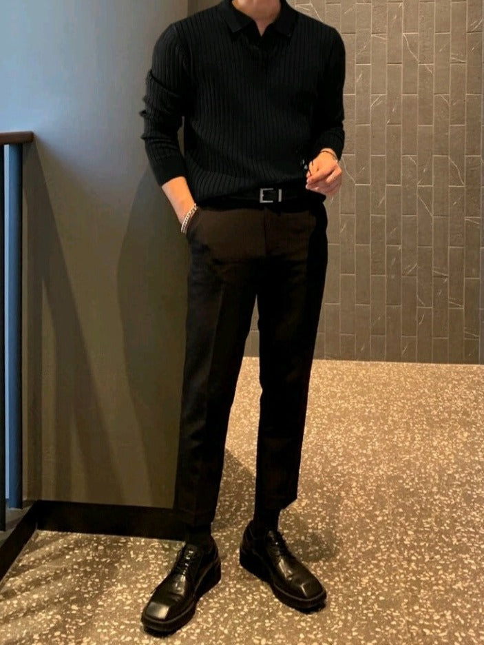 Jersey de Hombre Tejido de Canalé  FM03
