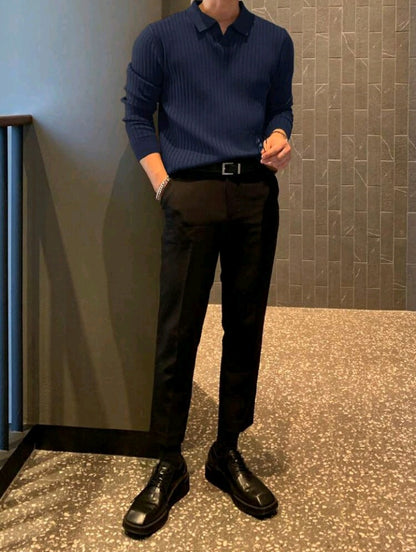 Jersey de Hombre Tejido de Canalé  FM03