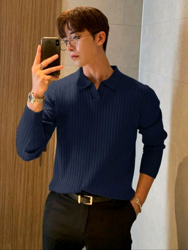 Jersey de Hombre Tejido de Canalé  FM03