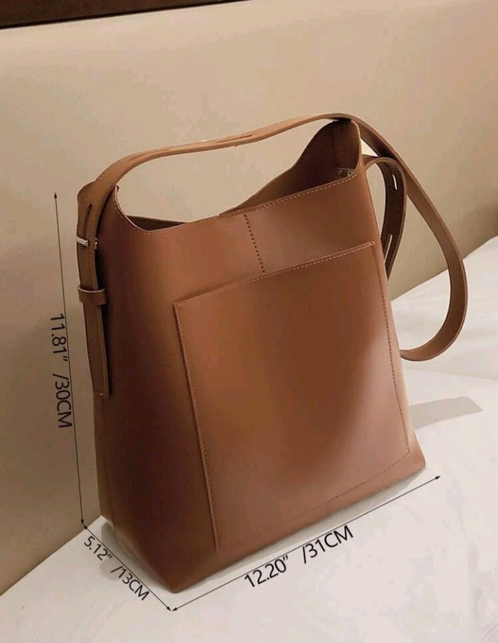 Bolso Hobo con Bolsillo Delantero FS01