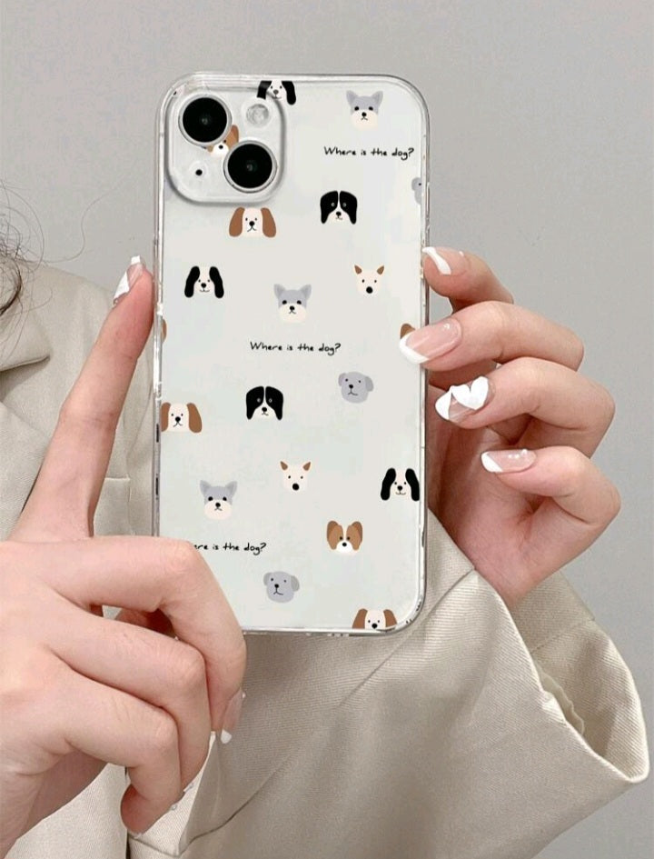 Funda para Celular con Estampado de Perro FV02