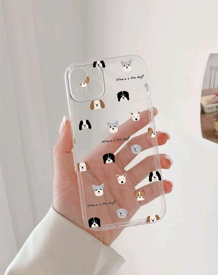 Funda para Celular con Estampado de Perro FV02