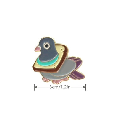 Broche con Diseño de Ave GC08