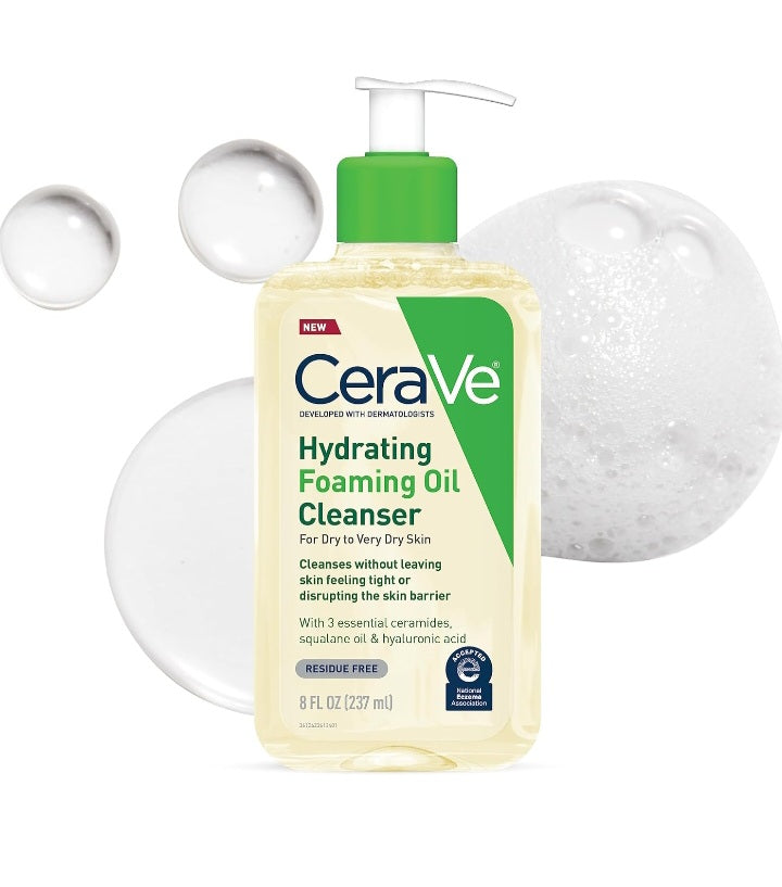 CeraVe Limpiador de Aceite Espumoso Hidratante GI08