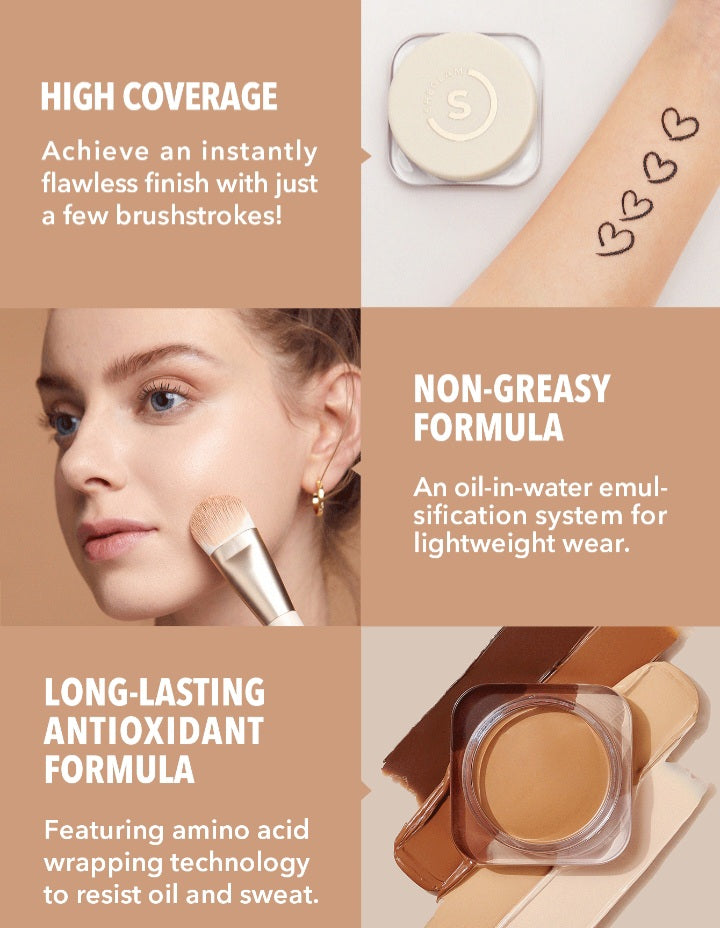 Bálsamo de Base de Maquillaje de Cobertura Completa (870)