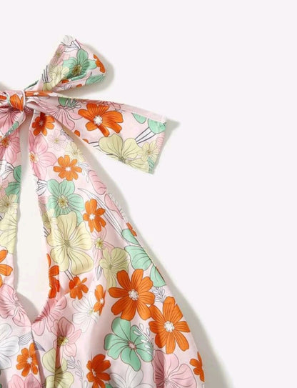 Top Halter con Estampado Floral (937)