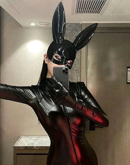 Máscara de Antifaz con Diseño de Orejas de Conejo (514)