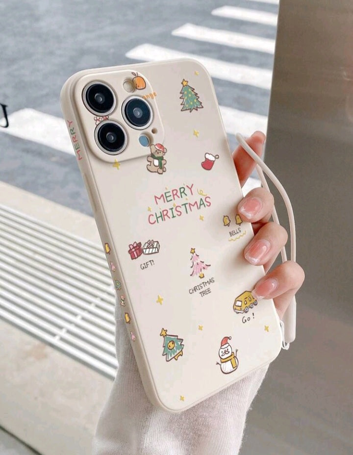 Funda para Teléfono con Diseño Navideño (472)