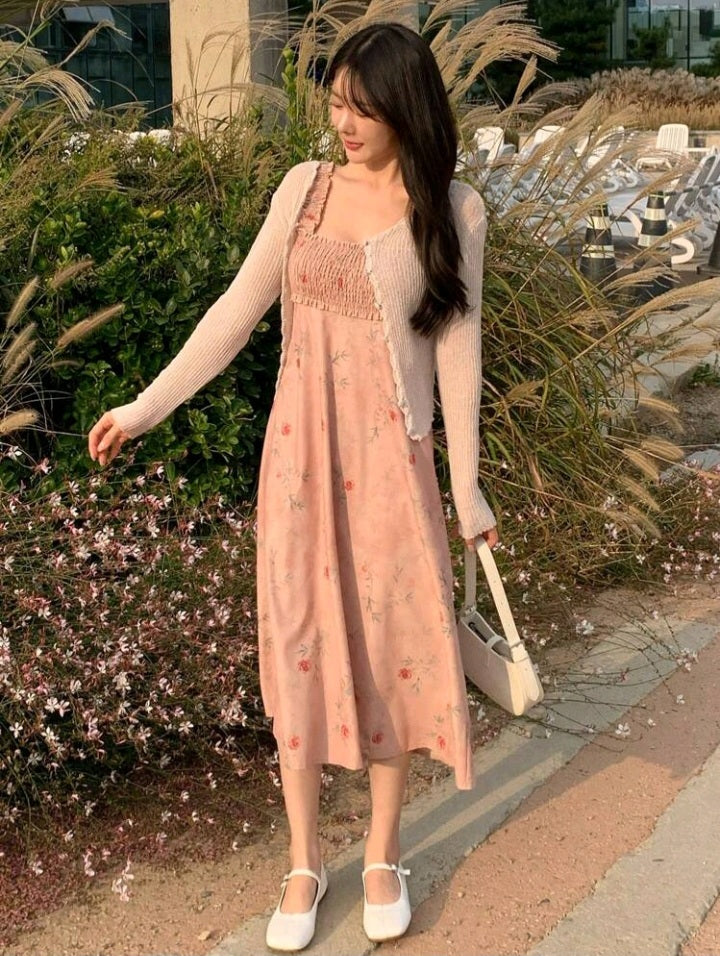 Vestido Camisero de Panel Fruncido HV02
