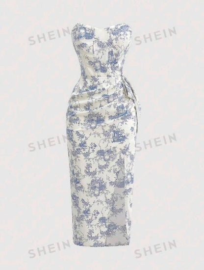 Vestido ajustado vintage HV06