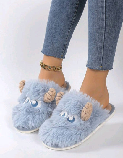 Pantuflas de Peluche Antideslizantes JI05