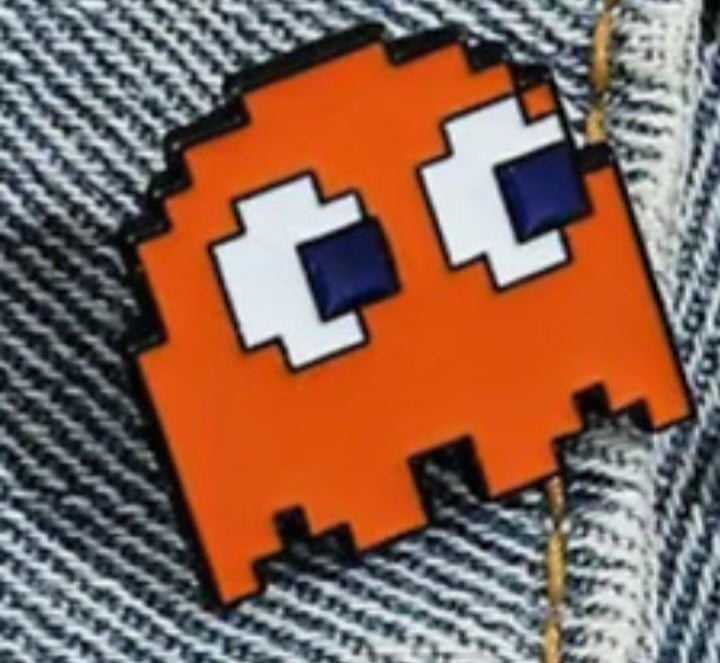 Broche con Diseño de Packman JÑ01