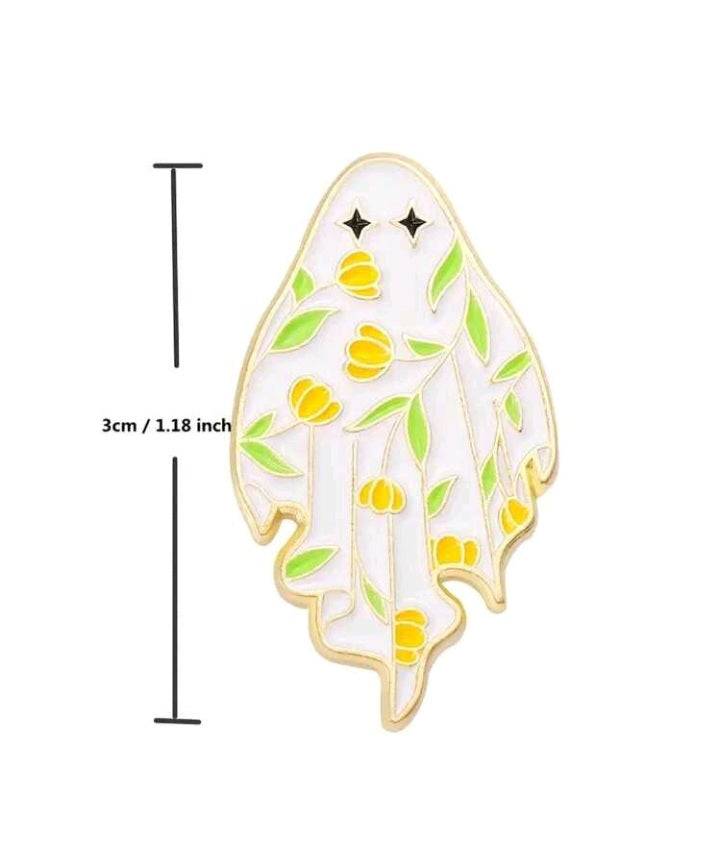 Broche con Diseño de Fantasma JQ04