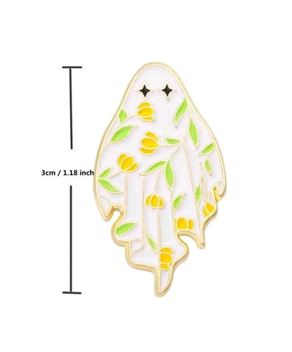 Broche con Diseño de Fantasma JQ04