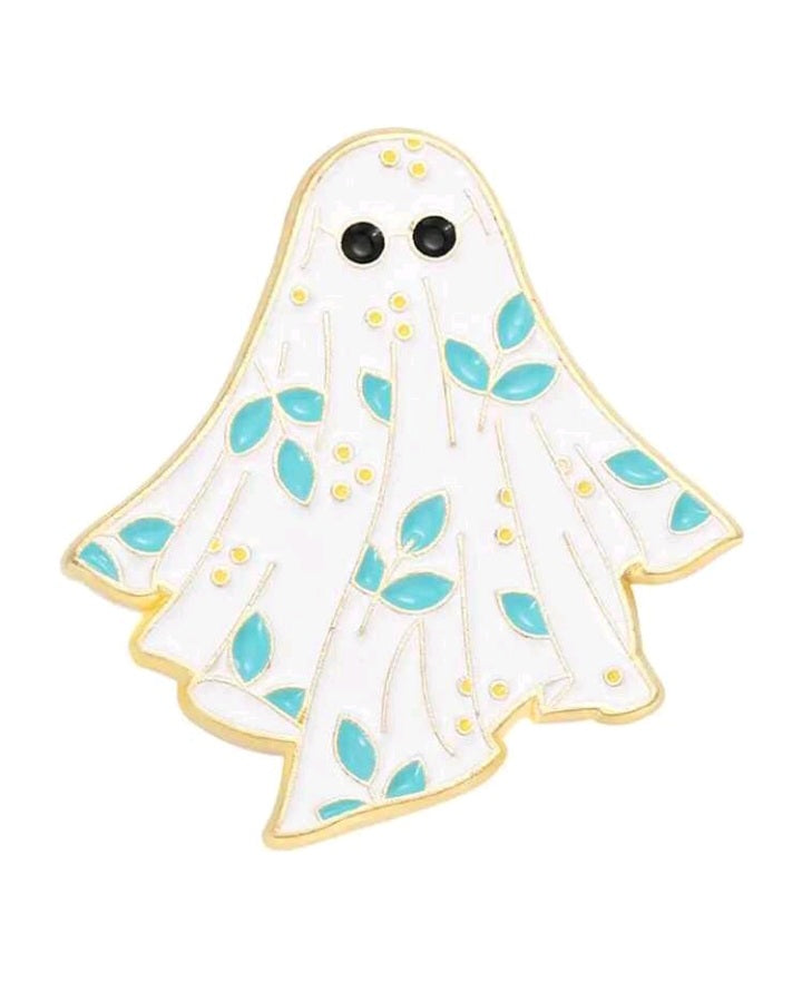 Broche con Diseño de Fantasma JQ04