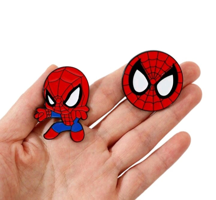 Broche con Diseño de Spider-Man JR05