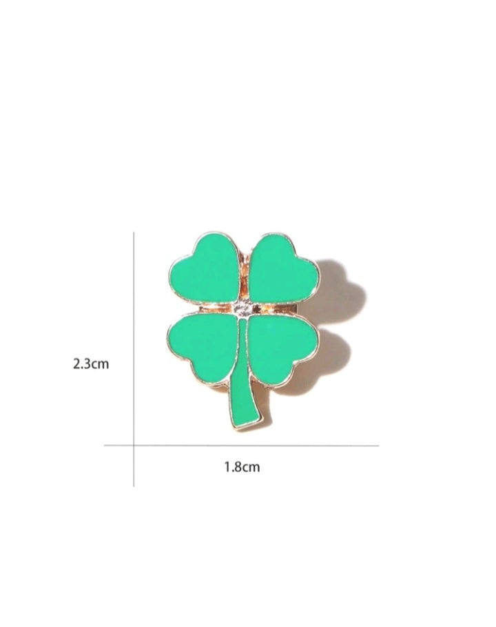 Broche de Trébol de 4 Hojas JW010