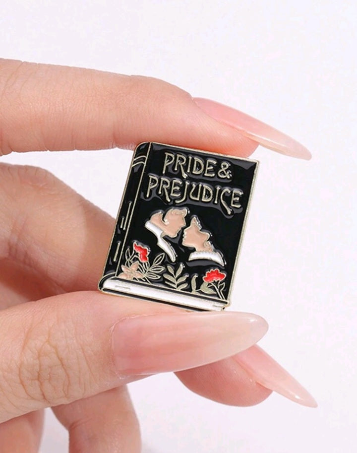 Broche del Libro Orgullo y Prejuicio JX02