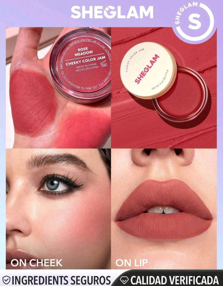 SHEGLAM Cheeky Color Blush JX05