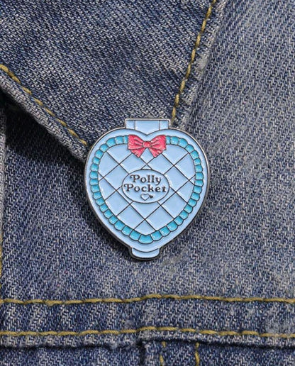 Broche de Corazón Polly Pocket KE02