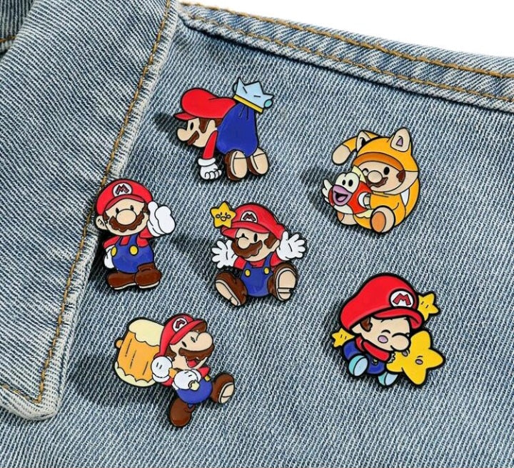 Broche de Súper Mario Bros KG07