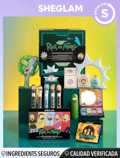 Rick and Morty X SHEGLAM Conjunto de Colección A25KL05