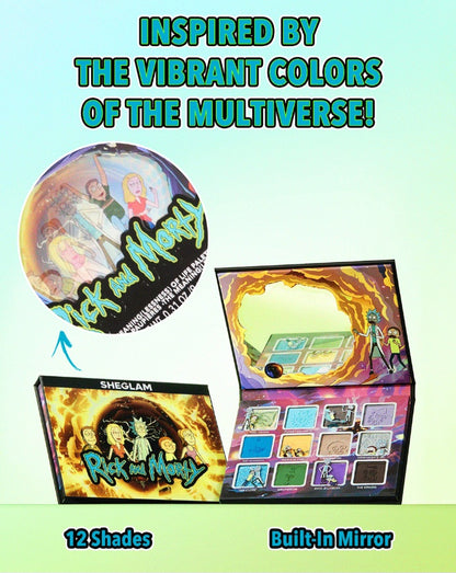 Rick and Morty X SHEGLAM Conjunto de Colección A25KL05