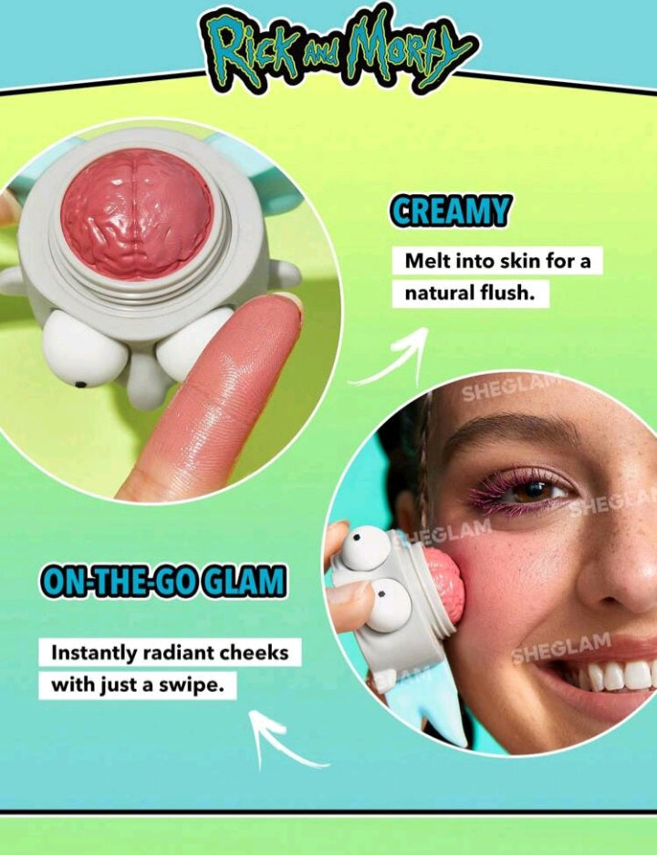 Rick and Morty X SHEGLAM Conjunto de Colección A25KL05