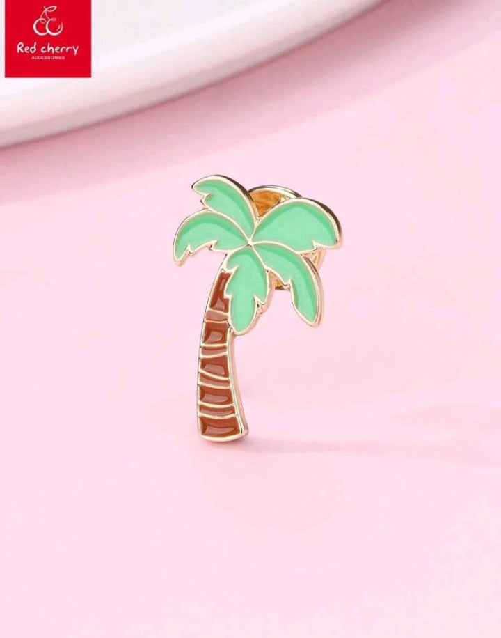 Broche con Diseño de Palmera LA08