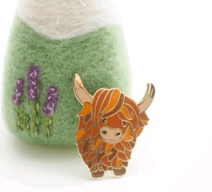 Broche con Diseño de Yak LD010