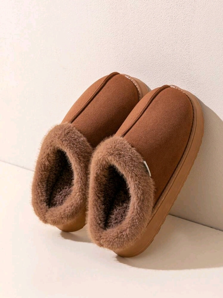 Pantuflas de Felpa con Suela Antideslizante E25MQ02