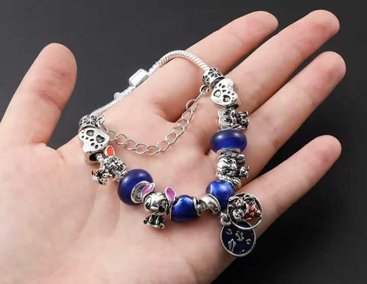 Pulsera con Charms de Stitch F25MV01