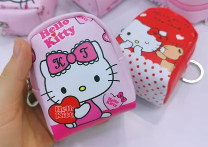 Cartera Llavero de Hello Kitty con Detalle de Corazón F25MV07