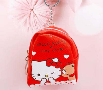 Cartera Llavero de Hello Kitty Rojo F25MV06