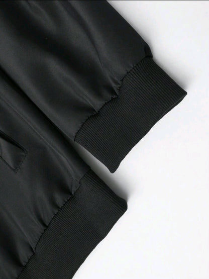 Esencia del Estilo Chaqueta de Béisbol Casual F25ÑA06
