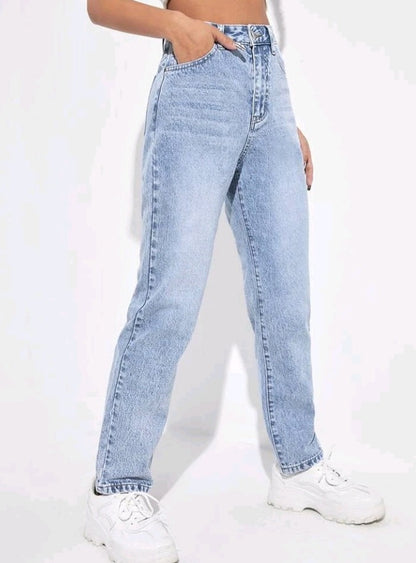 Jeans de ajuste mom AQ06