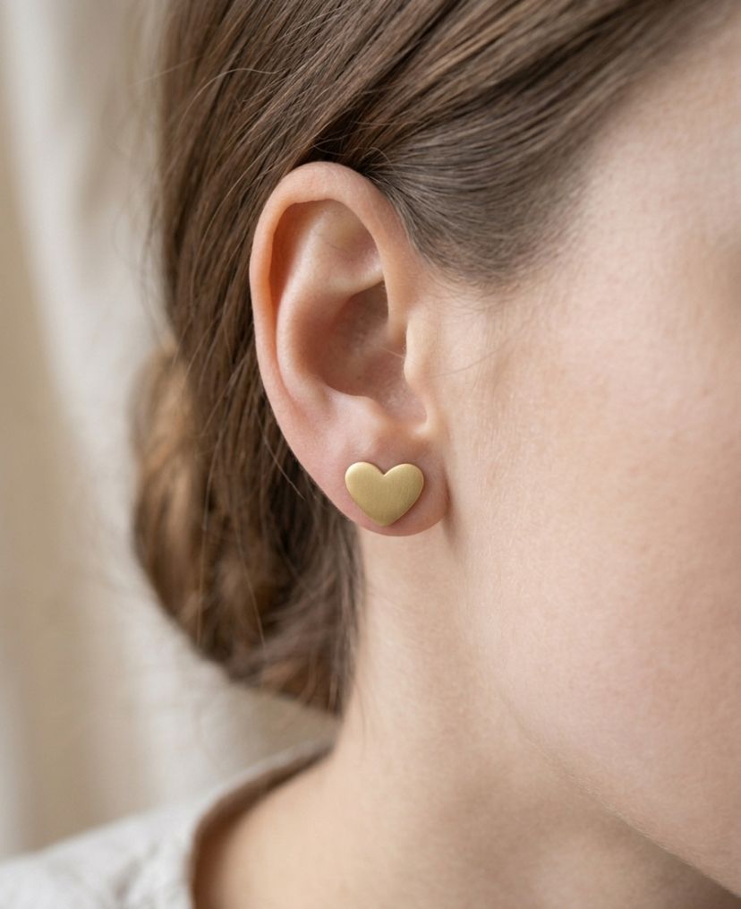 MINI ARETES DE CORAZON