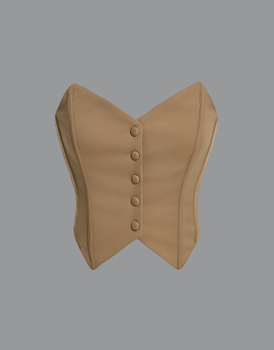 Top Bustier con Botones JA06