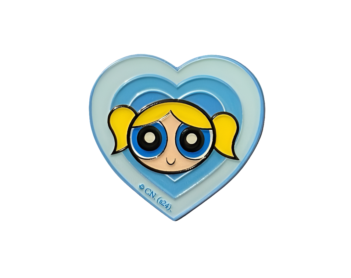 Broche con Forma de Corazón de Las Chicas Superpoderosas LD03