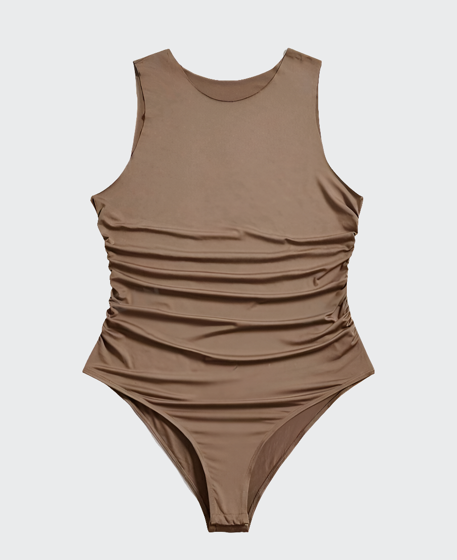 Body sin Mangas con Pliegues IB02