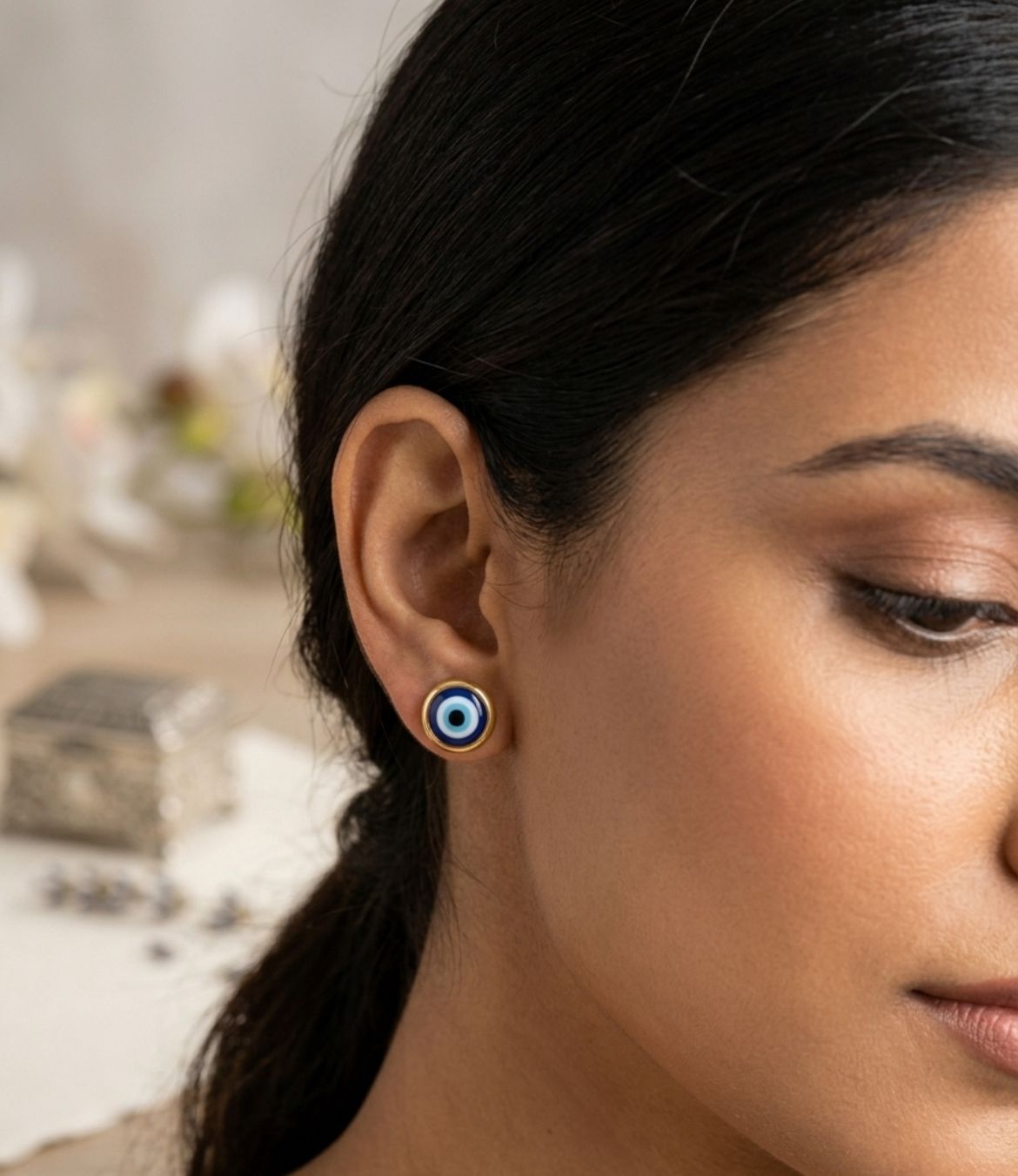 ARETES ELEGANCIA NEGRA MY26AP07